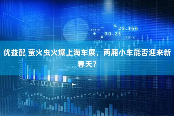 优益配 萤火虫火爆上海车展，两厢小车能否迎来新春天？