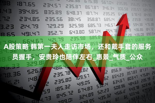 A股策略 韩第一夫人走访市场，还和戴手套的服务员握手，安贵玲也陪伴左右_惠景_气质_公众