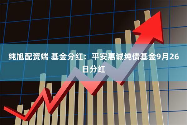 纯旭配资端 基金分红：平安惠诚纯债基金9月26日分红