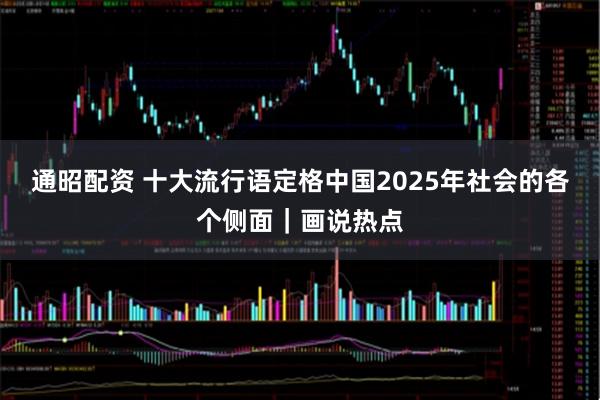 通昭配资 十大流行语定格中国2025年社会的各个侧面｜画说热点